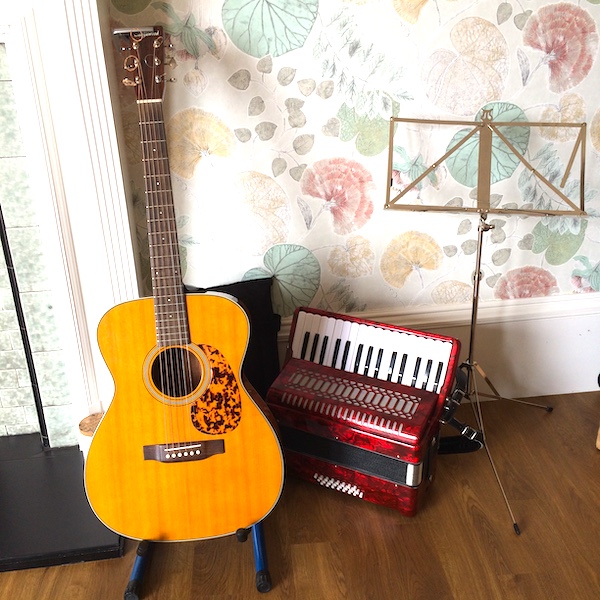 guitar and accordion